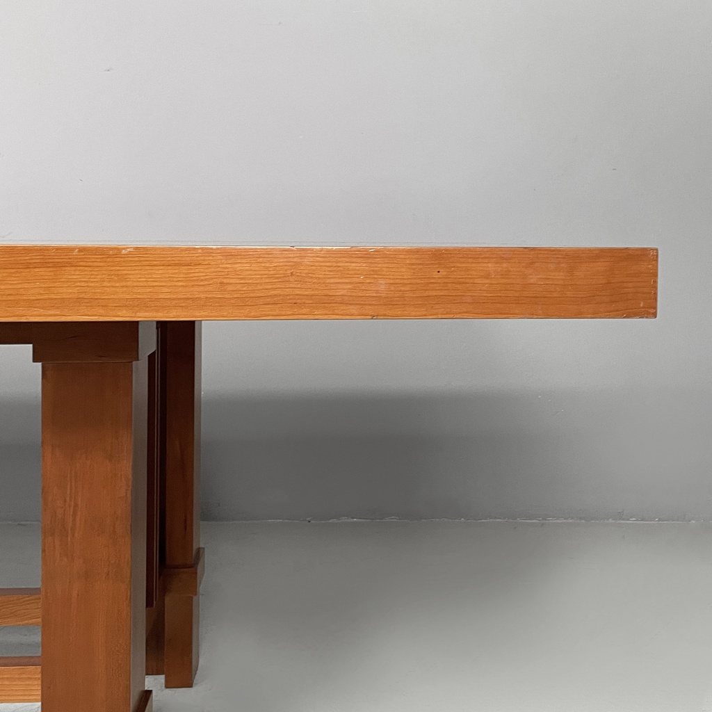 Tavolo da pranzo 608 Taliesin 2 di Frank Llyod Wright per Cassina, 1980 ca.