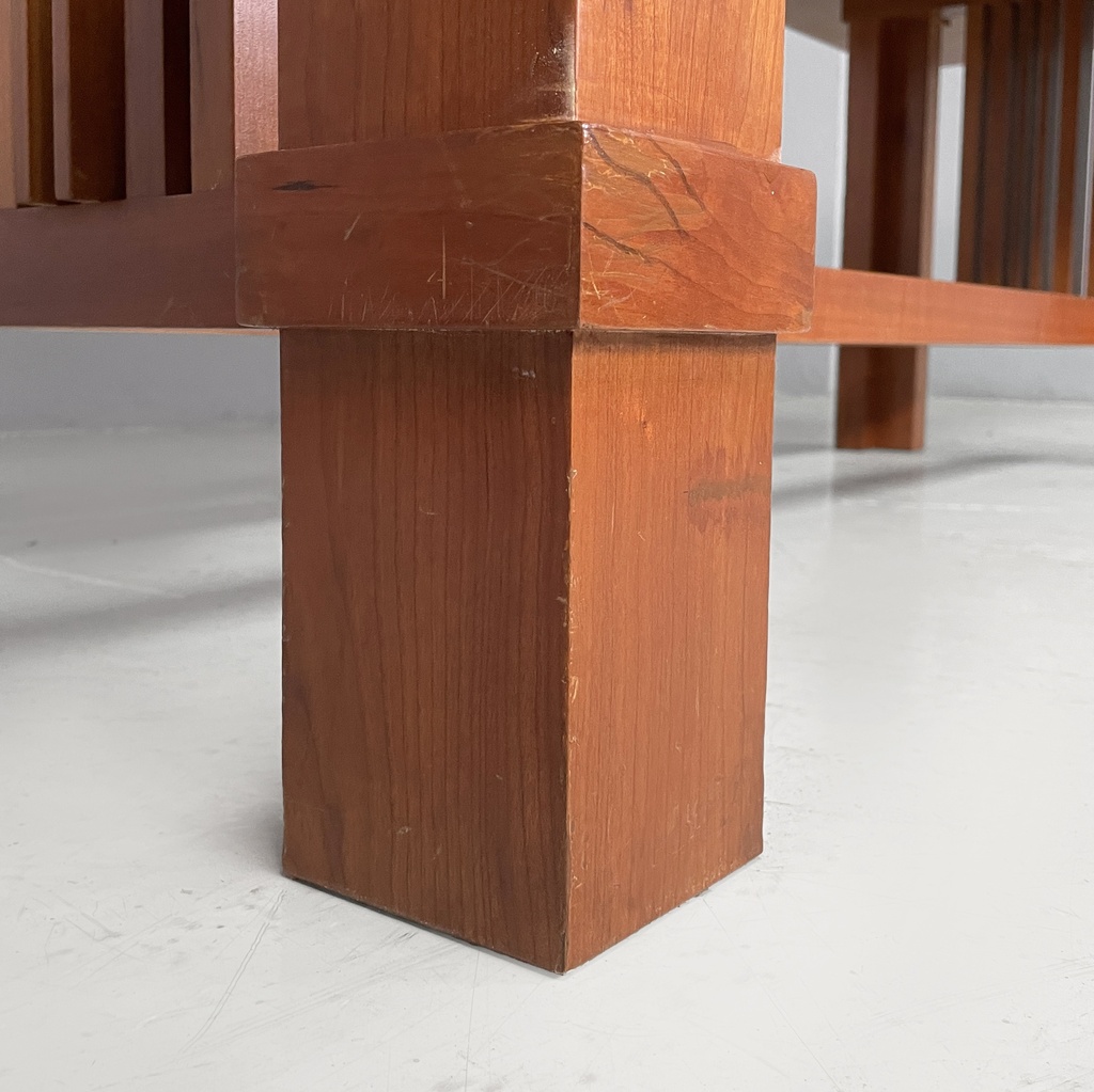 Tavolo da pranzo 608 Taliesin 2 di Frank Llyod Wright per Cassina, 1980 ca.