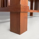 Tavolo da pranzo 608 Taliesin 2 di Frank Llyod Wright per Cassina, 1980 ca.