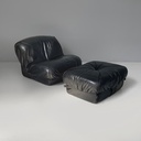 Poltrona e pouf Patate di Airborne, 1970 ca.