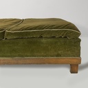 Daybed in velluto verde, 1930 ca.
