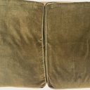 Daybed in velluto verde, 1930 ca.