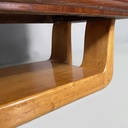 Cassettiera in legno e marmo, 1930 ca.