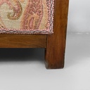 Poltrone in legno e tessuto, 1930 ca.