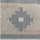 Tappeto a pelo corto con motivo geometrico, 1980 ca. 