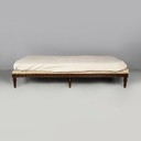 Daybed in tessuto e legno, inizio 1900 ca.