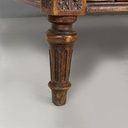 Daybed in tessuto e legno, inizio 1900 ca.