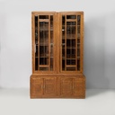 Credenza in legno e vetro, 1920 ca.