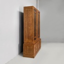 Credenza in legno e vetro, 1920 ca.