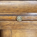 Credenza in legno e vetro, 1920 ca.