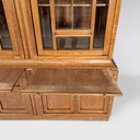 Credenza in legno e vetro, 1920 ca.