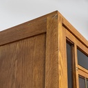 Credenza in legno e vetro, 1920 ca.