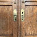 Credenza in legno e vetro, 1920 ca.