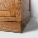 Credenza in legno e vetro, 1920 ca.