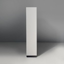 Armadio in legno grigio chiaro e nero, 1960 ca.