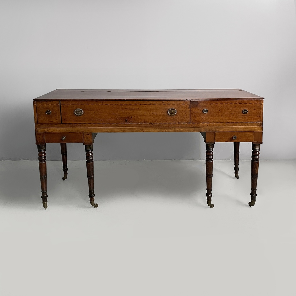 Scrivania in legno, fine 1800 ca.