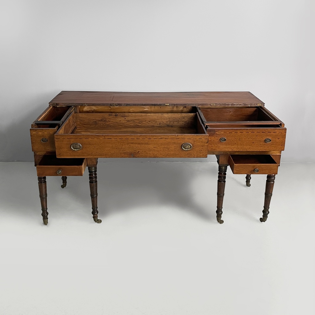 Scrivania in legno, fine 1800 ca.