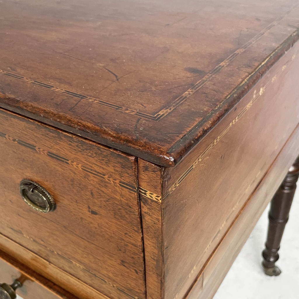 Scrivania in legno, fine 1800 ca.