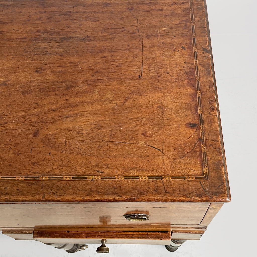 Scrivania in legno, fine 1800 ca.