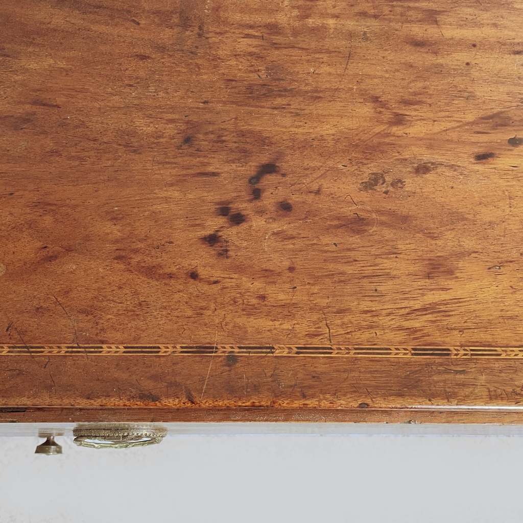 Scrivania in legno, fine 1800 ca.