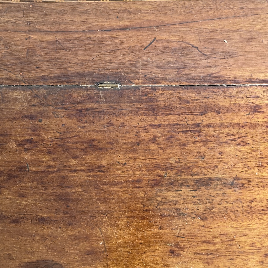 Scrivania in legno, fine 1800 ca.