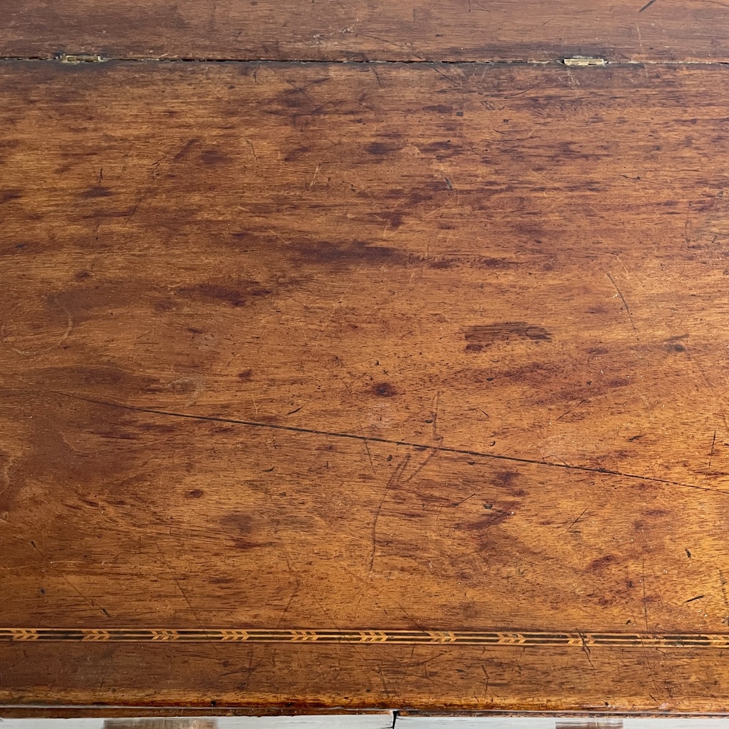 Scrivania in legno, fine 1800 ca.