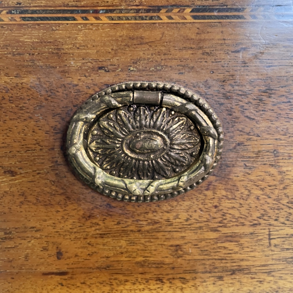 Scrivania in legno, fine 1800 ca.
