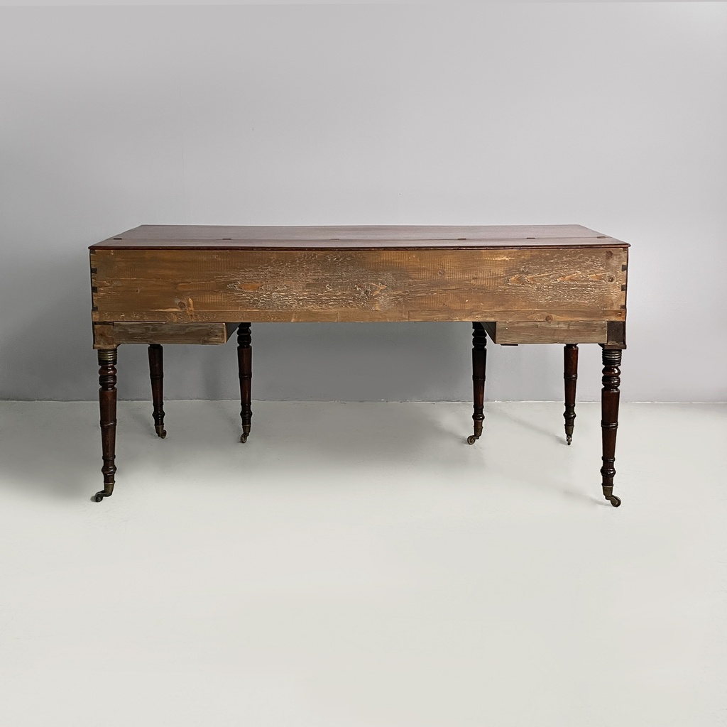 Scrivania in legno, fine 1800 ca.