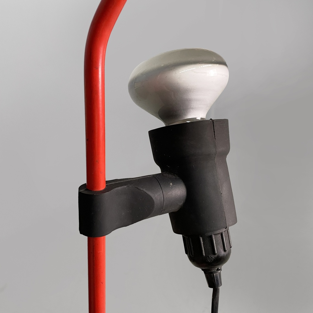 Lampada da terra Parentesi di Achille Castiglioni e Pio Manzù per Flos, 1970 ca.