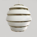Lampadario Beehive di Alvar Aalto per Valaisinpaja Oy, 1970 ca.