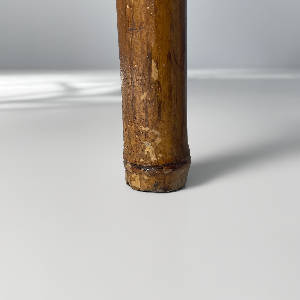 Poltrone in tessuto e bambù, 1930 ca.