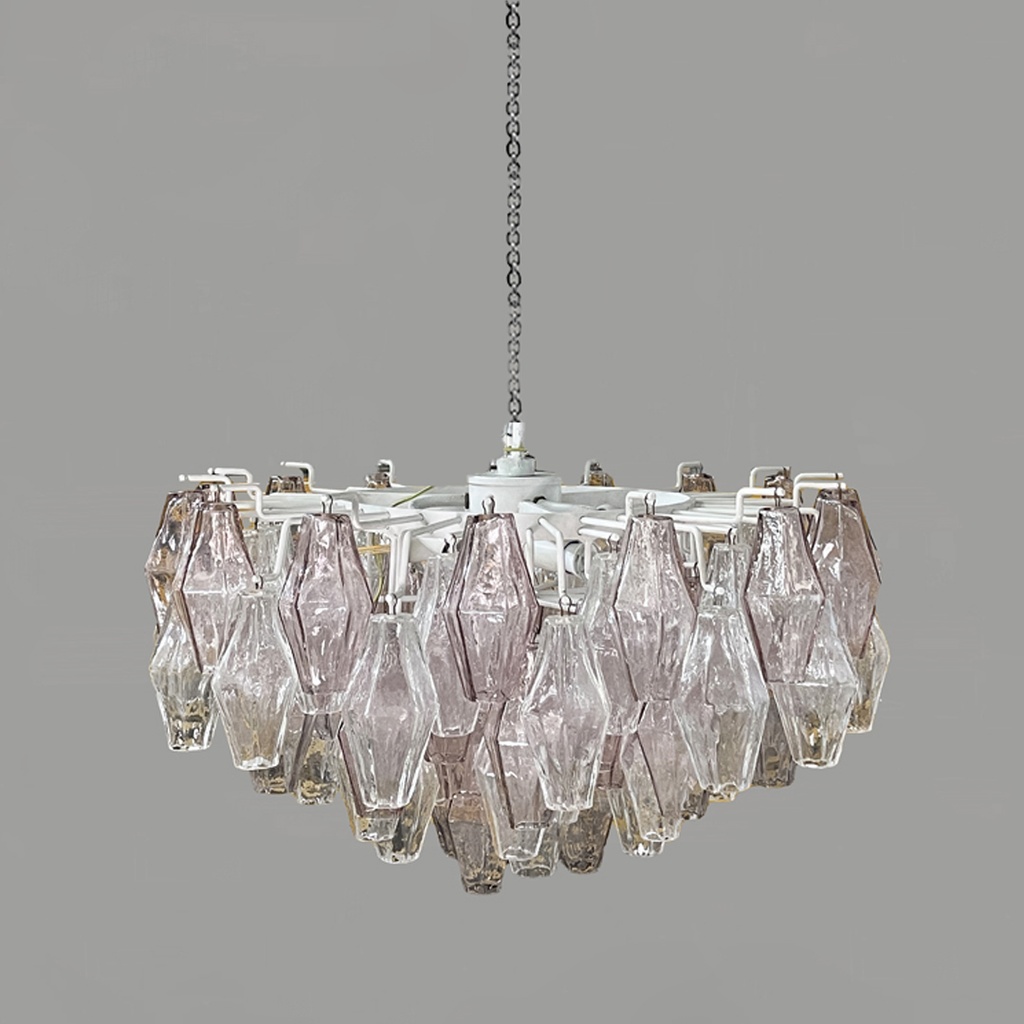 Lampadario Poliedri di Carlo Scarpa per Venini, 1960 ca. 