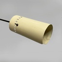Lampada da parete in metallo e ottone, 1950 ca.