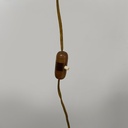 Lampada da parete in metallo e ottone, 1950 ca.