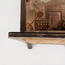 Poltrone in velluto e legno, 1930 ca.