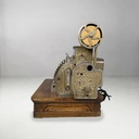 Registratore di cassa in metallo e legno, 19