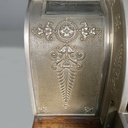 Registratore di cassa in metallo e legno, 19