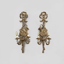 Applique in legno dorato, 1800 ca.