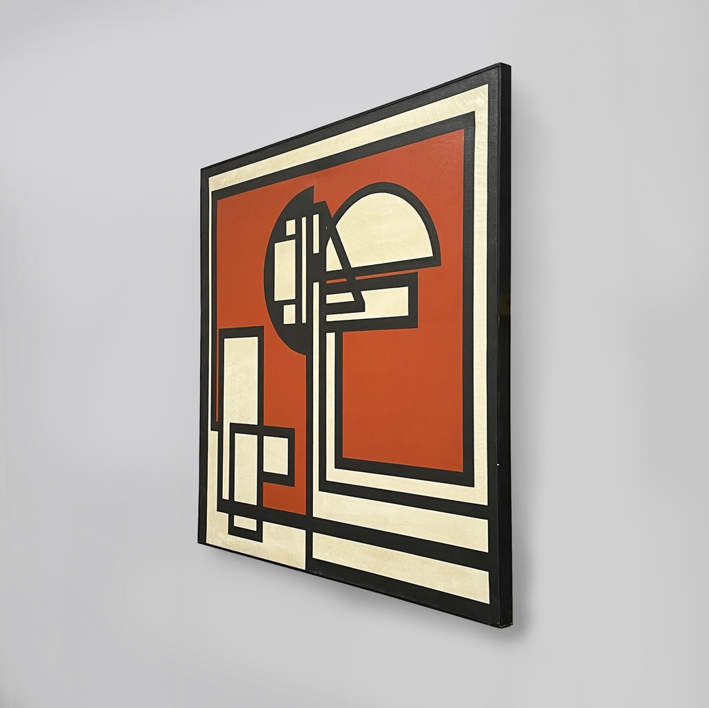 Quadro geometrico di Giuseppe Minoretti, 1970