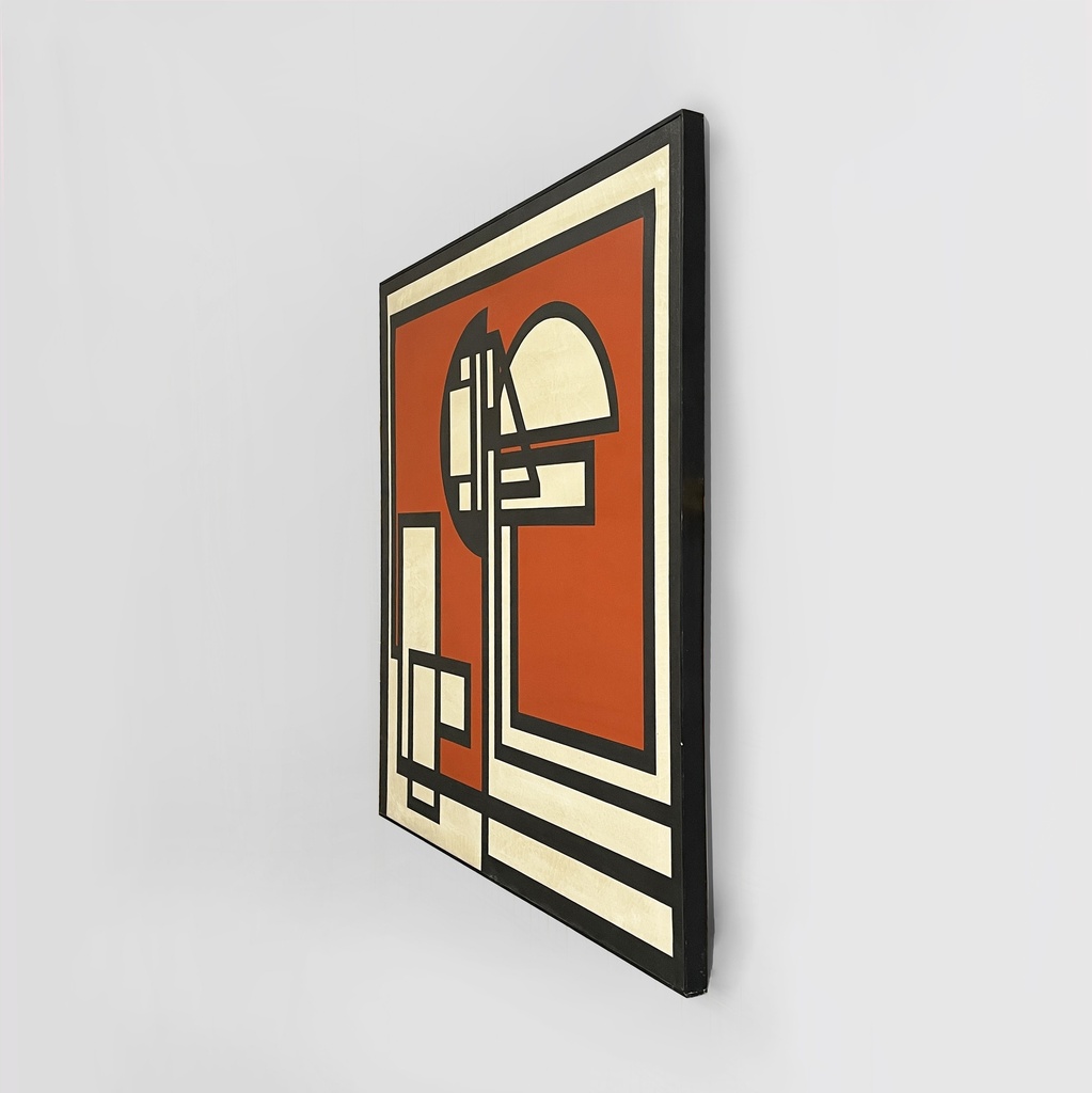 Quadro geometrico di Giuseppe Minoretti, 1970