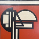 Quadro geometrico di Giuseppe Minoretti, 1970