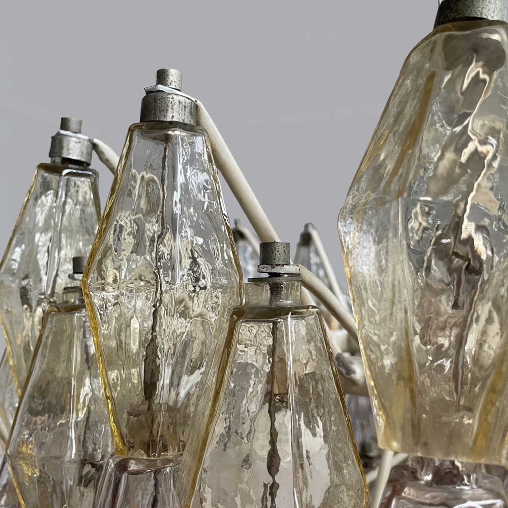 Lampadario Poliedri di Carlo Scarpa per Venini, 1960 ca. 