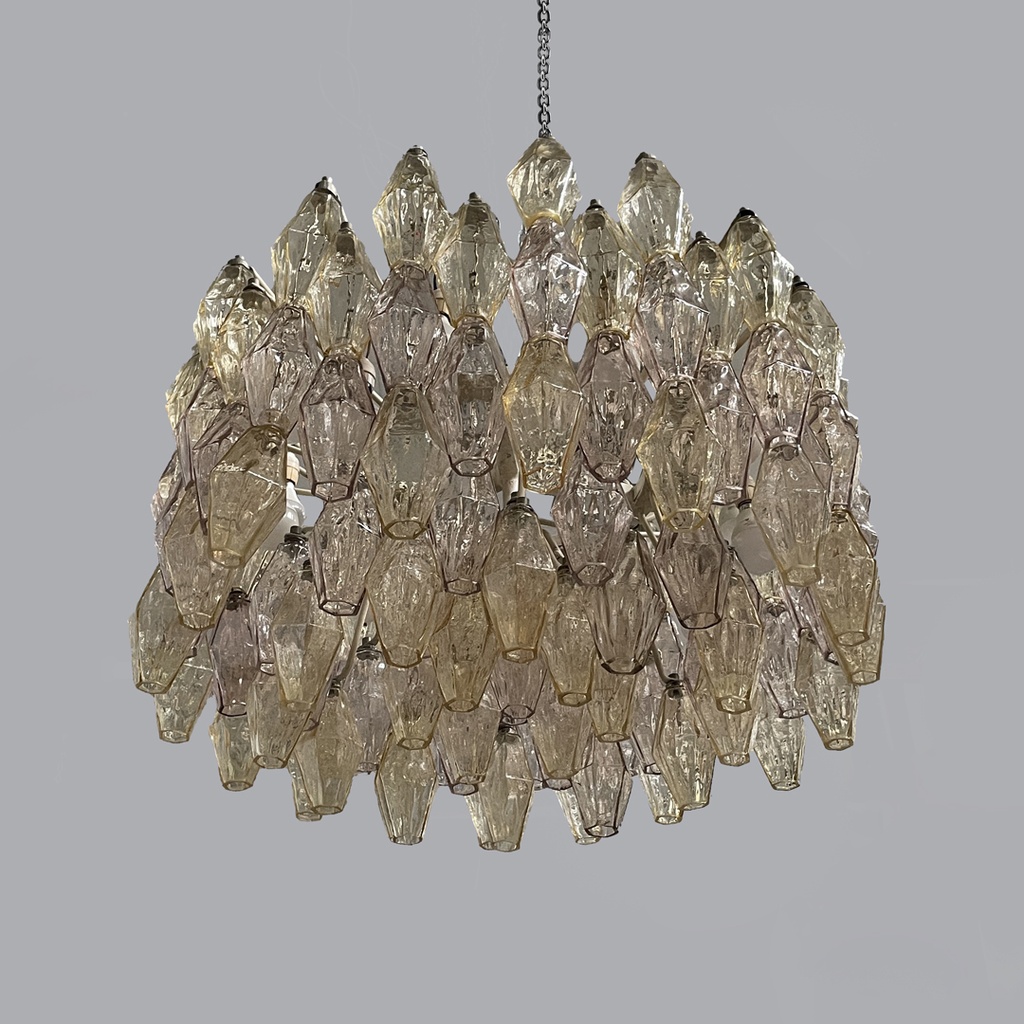 Lampadario Poliedri di Carlo Scarpa per Venini, 1960 ca. 