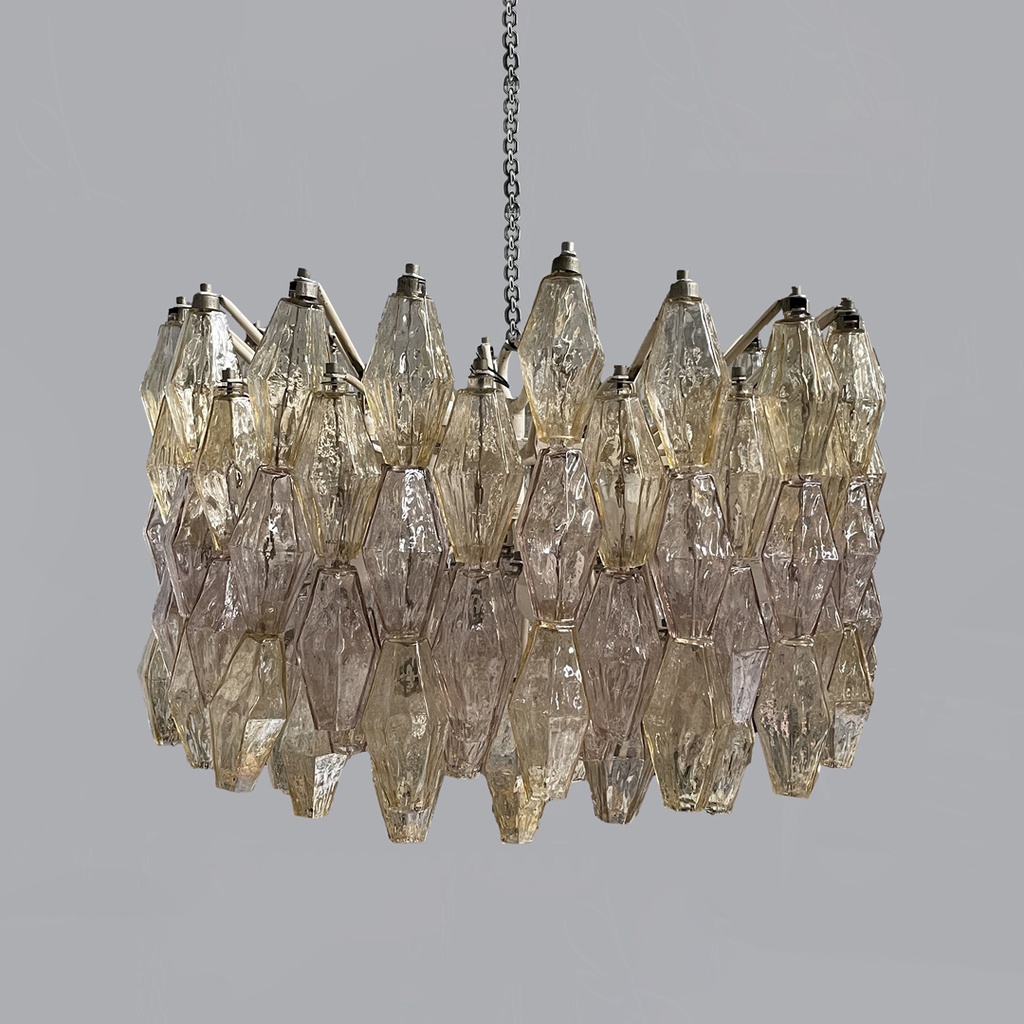 Lampadario Poliedri di Carlo Scarpa per Venini, 1960 ca. 