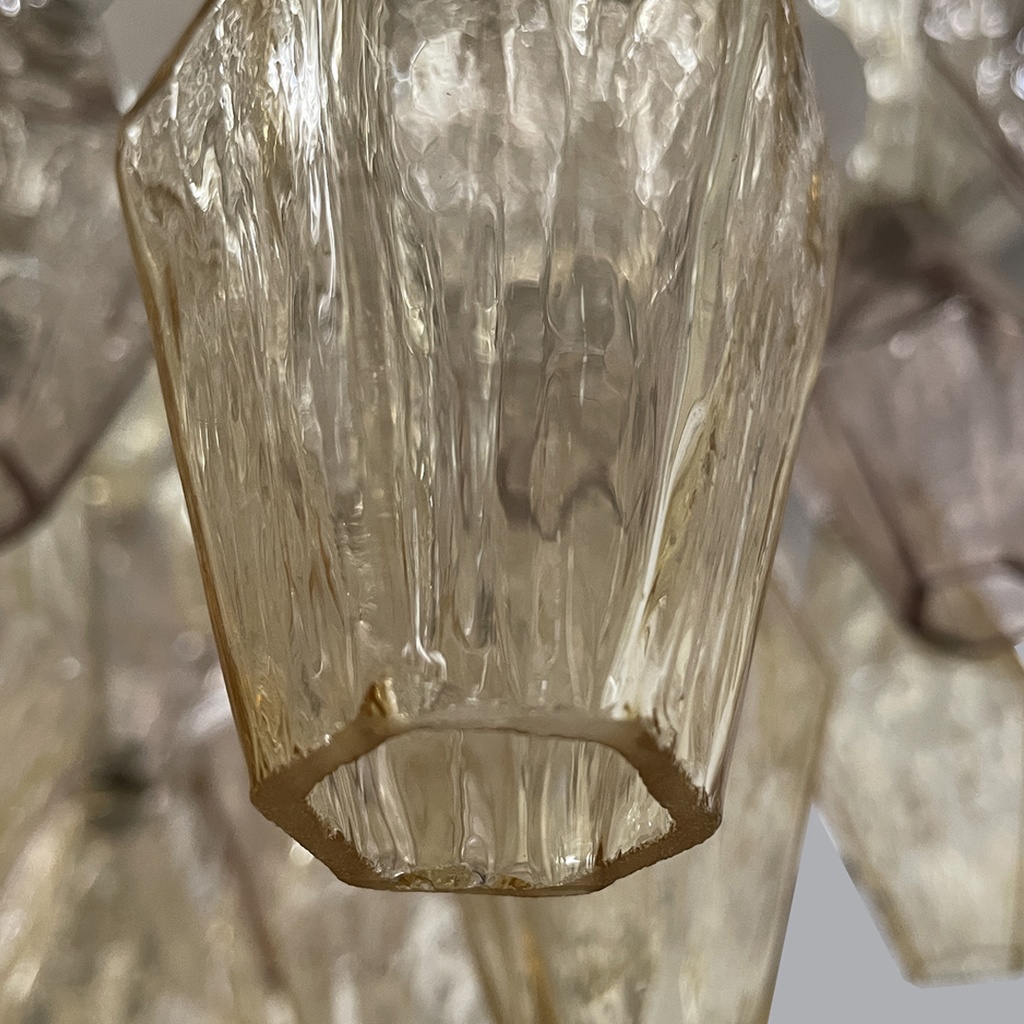 Lampadario Poliedri di Carlo Scarpa per Venini, 1960 ca. 