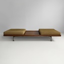 Daybed in legno doppio cuscino, 1930 ca.