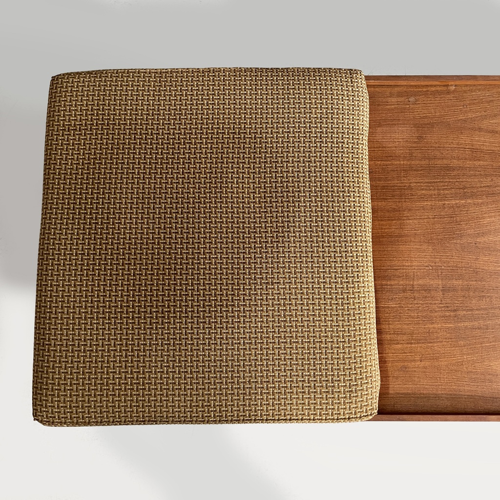 Daybed in legno doppio cuscino, 1930 ca.