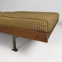 Daybed in legno doppio cuscino, 1930 ca.