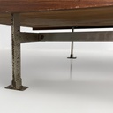 Daybed in legno doppio cuscino, 1930 ca.