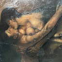 Quadro ad olio su tela, 1900 ca.